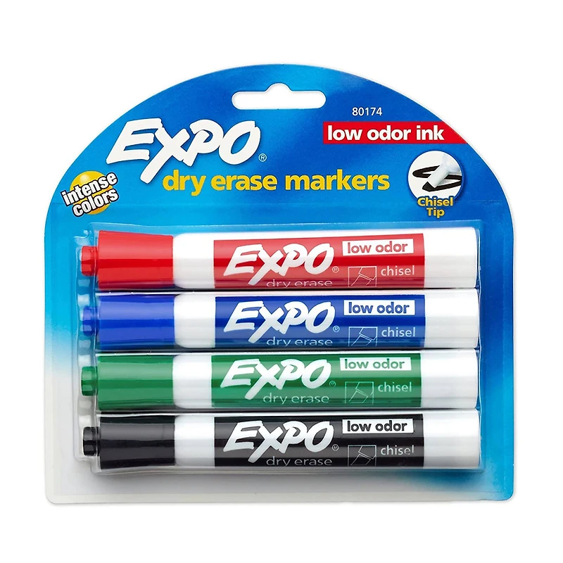 Expo® Chisel Tip Dry Erase Marker Set