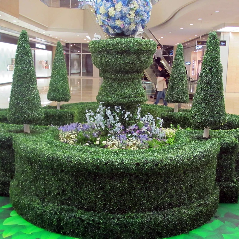 20" Ficus Style Plant Living Wall Panels, 4ct.