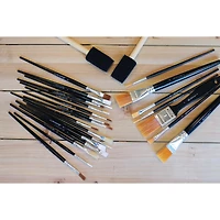 Hello, Artist! 25 Piece Craft Brush Value Pack