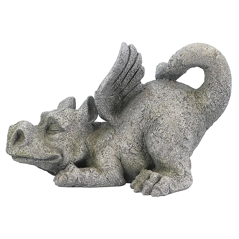 Design Toscano 14" Pounce the Mischievous Gothic Dragon Statue