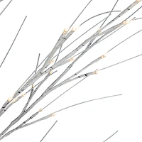 4ft. Pre-Lit White Birch Twig Artificial Christmas Tree, Warm White LED Lights