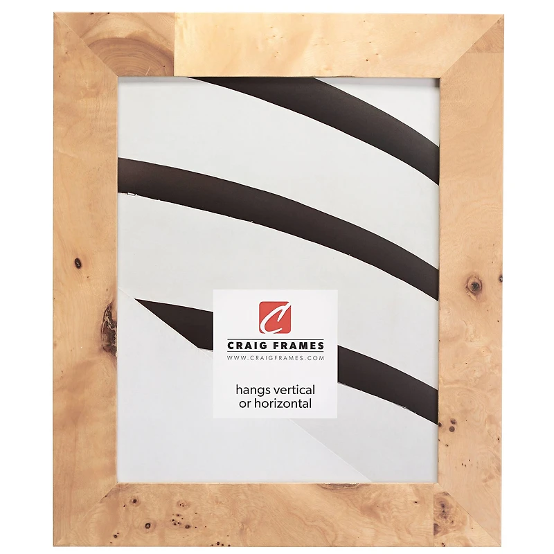 Craig Frames Innovations Natural Burl Picture Frame