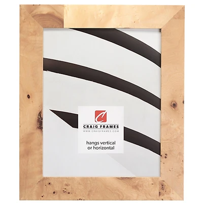 Craig Frames Innovations Natural Burl Picture Frame