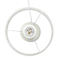 Simple Designs 16" Textured Linear Ceramic Table Lamp