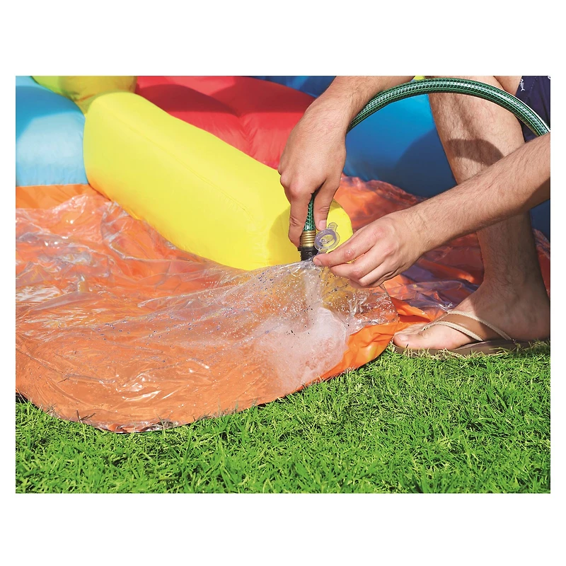 Bestway H2OGO! 13.7ft. Hurricane Tunnel Blast Mega Water Park