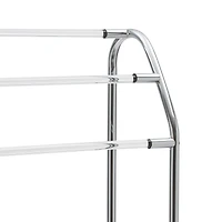 Organize It All Freestanding Acrylic Towel Rack