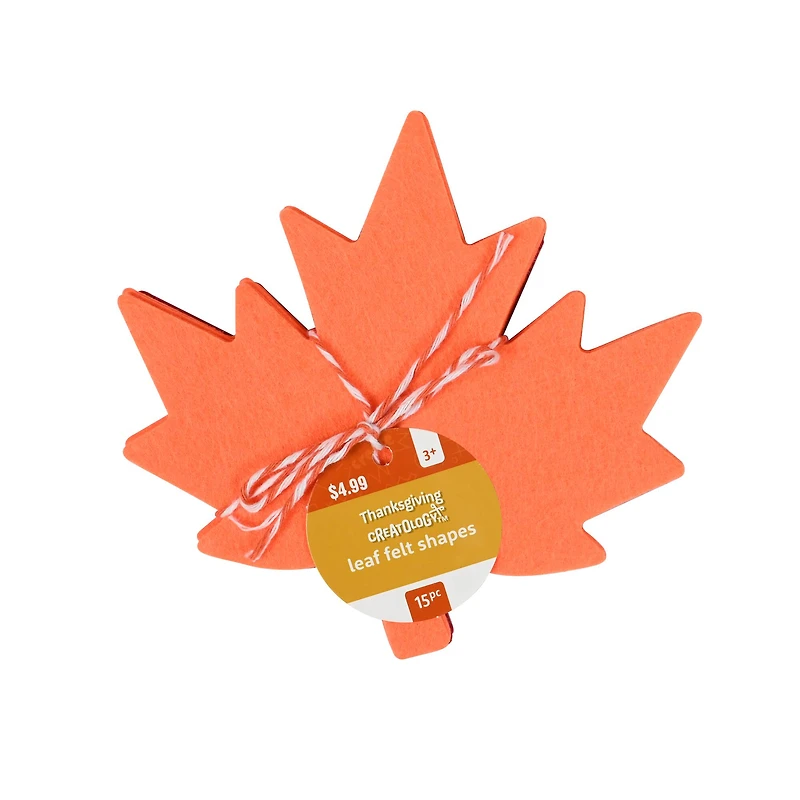 Leaf Felt Shapes by Creatology™