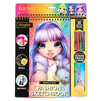Rainbow High Scratch 'n Style Fashion Sketchbook
