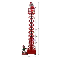 4ft. Animated & Musical Santa's Lift