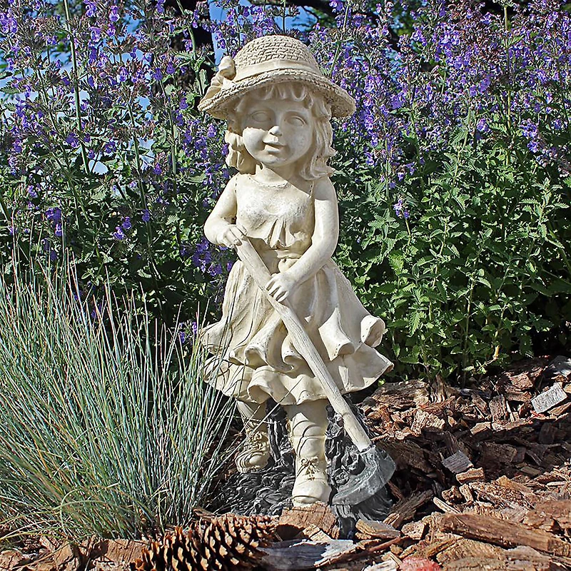 Design Toscano 13" Medium Rebecca Young Gardener Girl Statue