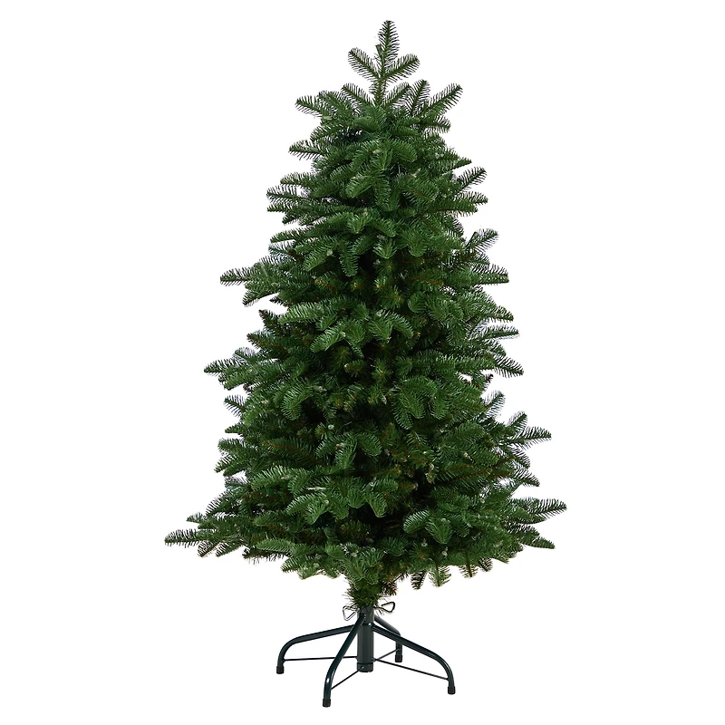 4ft. Pre-Lit South Carolina Fir Artificial Christmas Tree, Clear Lights