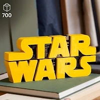 LEGO® Star Wars™ Brick-Built Star Wars Logo Sign 75407