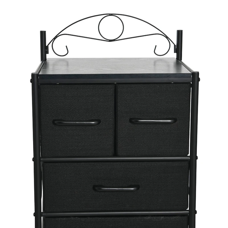 Household Essentials Victoria 54" 8-Drawer Narrow Dresser