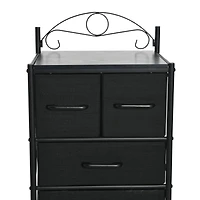 Household Essentials Victoria 54" 8-Drawer Narrow Dresser