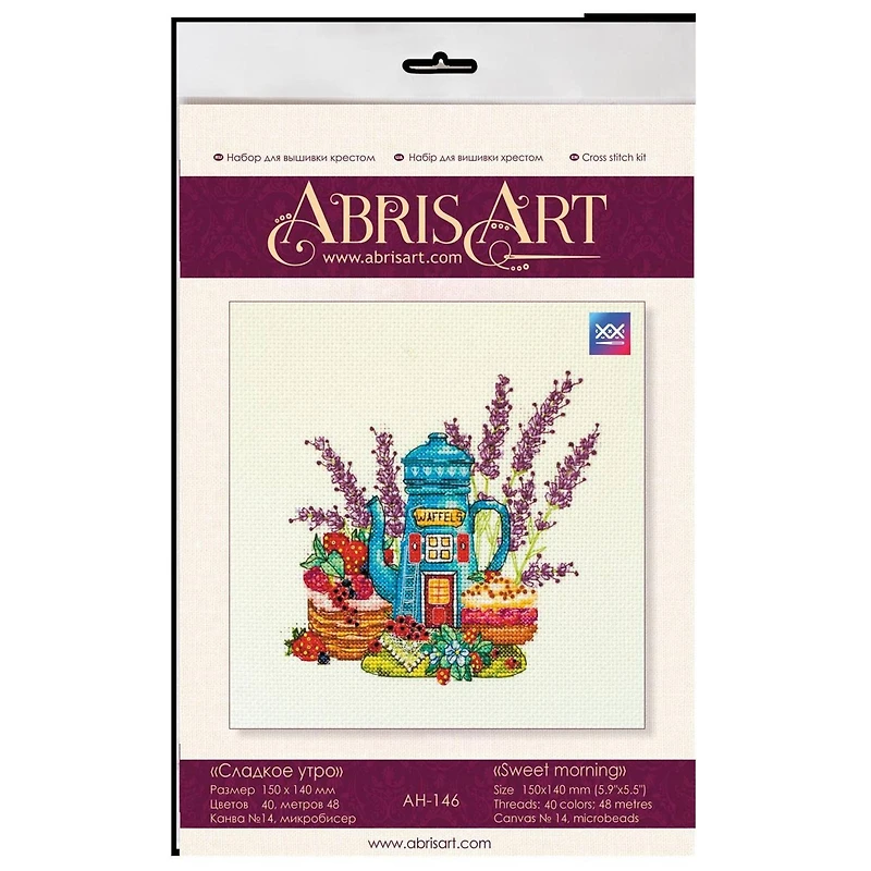 Abris Art Sweet Morning Cross Stitch Kit