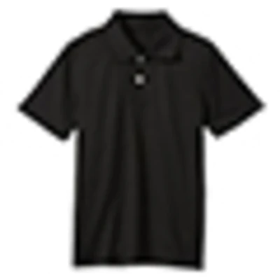 Galaxy by Harvic Boys Moisture Wicking Short Sleeve Polo Shirt