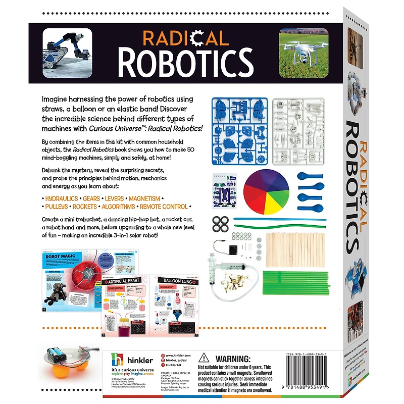 Hinkler Curious Universe™ Radical Robotics Science Kit