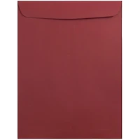 JAM Paper 9" x 12" Dark Red Open End Catalog Premium Envelopes