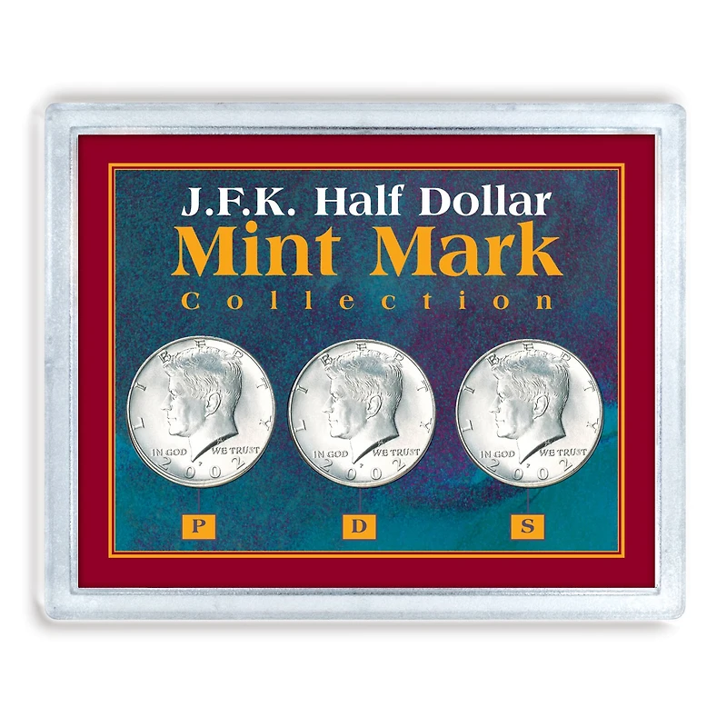 JFK Half Dollar Mint Mark Collection