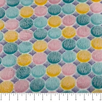 Feldman Teal Popcorn Minky Fabric