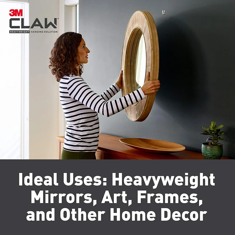 3M CLAW™ 15lb. Drywall Picture Hangers, 5ct.