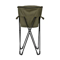 Household Essentials 2.75ft. Olive Green Thermal Standing Cooler with Travel Bag
