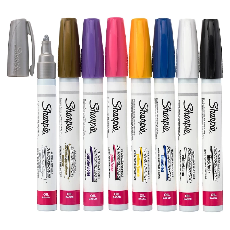 Sharpie® Medium Point Oil-Based Paint Marker Set