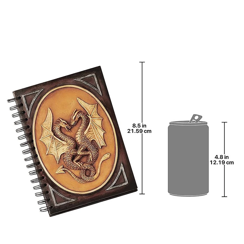 Design Toscano 8.5" The Dragon Sentinels' Book of Secrets