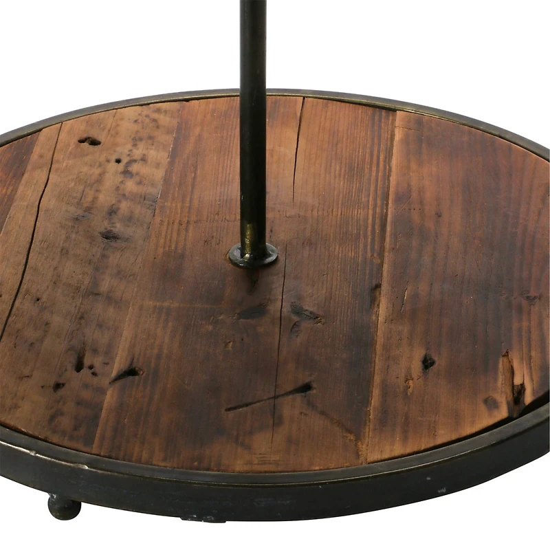 Hello Honey® Decorative Wood & Metal 2 Tier Tray