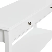Hello Honey® Pleasantville White Console Table with 2 Drawers