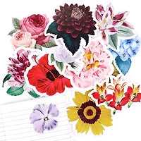 Vinyl Diecut Flower Sticker Set by Recollections™