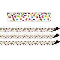 Teacher Created Resources Confetti Magnetic Border, 72ft.