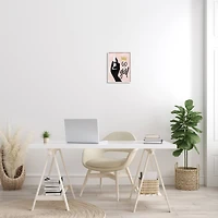 Stupell Industries Go Girl Chess Piece White Framed Wall Art