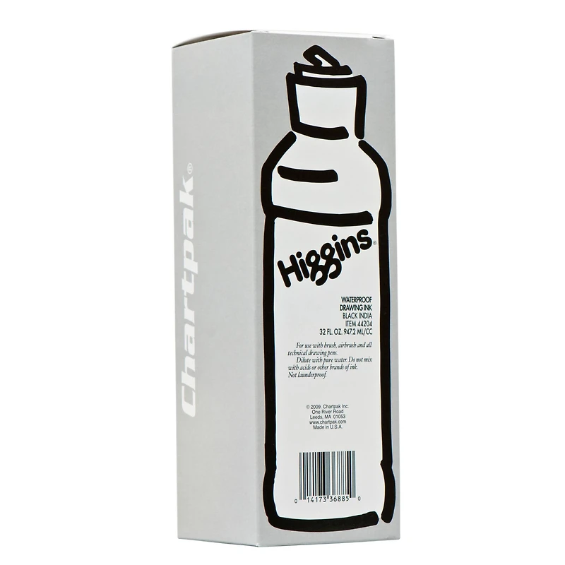 Higgins® Waterproof Drawing Ink, Black India