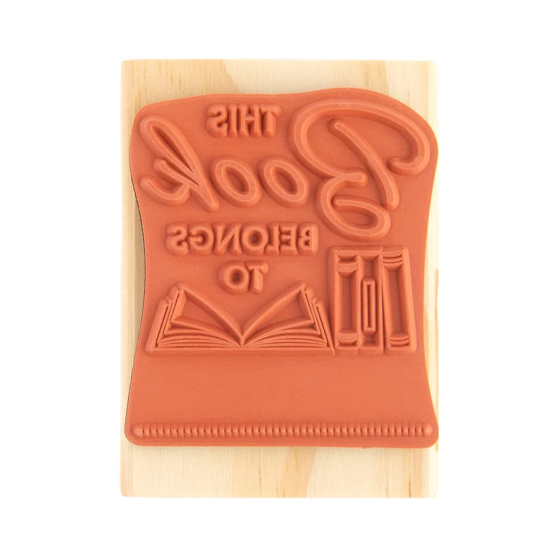 This Book Belongs To Wood Stamp by Recollections®