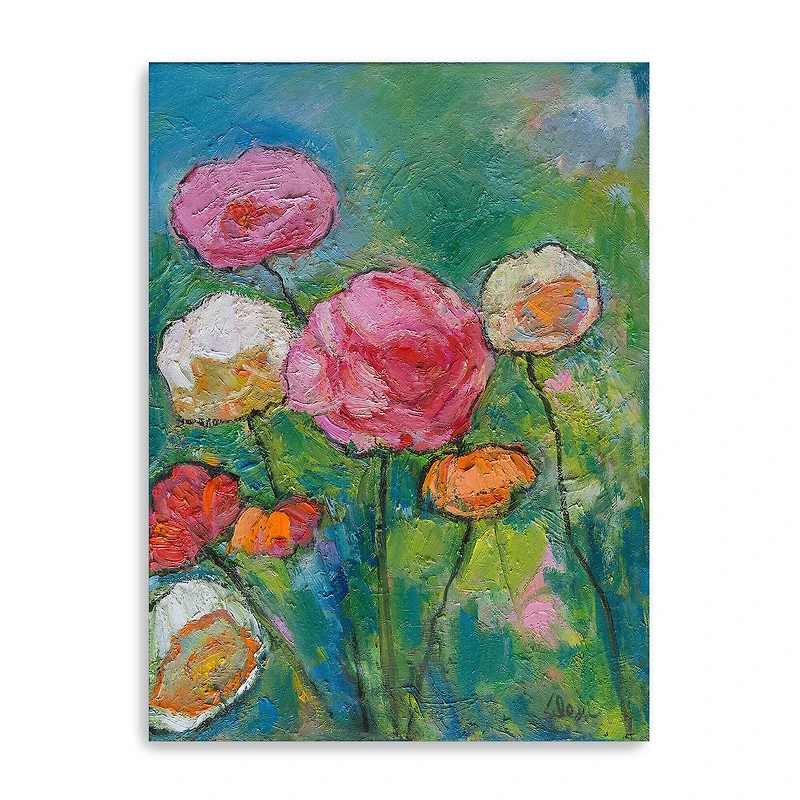 May Flowers Canvas Giclee