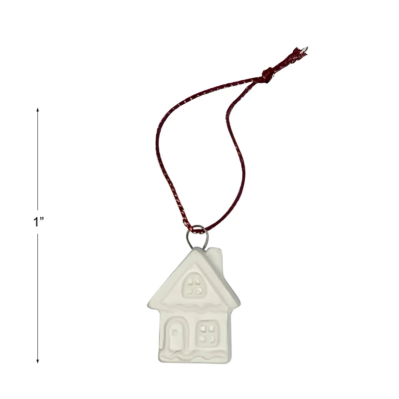 Mini DIY Ceramic Gingerbread Ornament Set by Make Market®