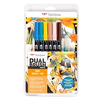 Tombow Bird Manga Illustration Dual Brush Pen Art Set