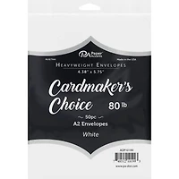 PA Paper™ Accents Cardmaker's Choice A2 White Heavyweight Envelopes, 50ct.