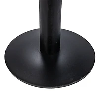 Hello Honey® 24" Tall Black Hand-Forged Metal Taper Holder