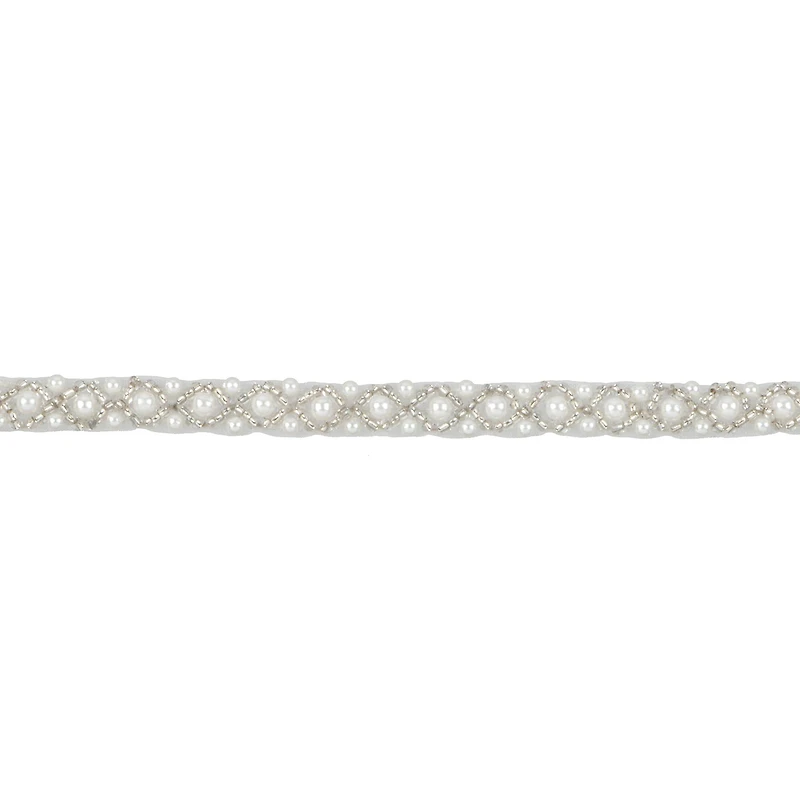 3/8" Crystals & Pearls Trim by Celebrate It®