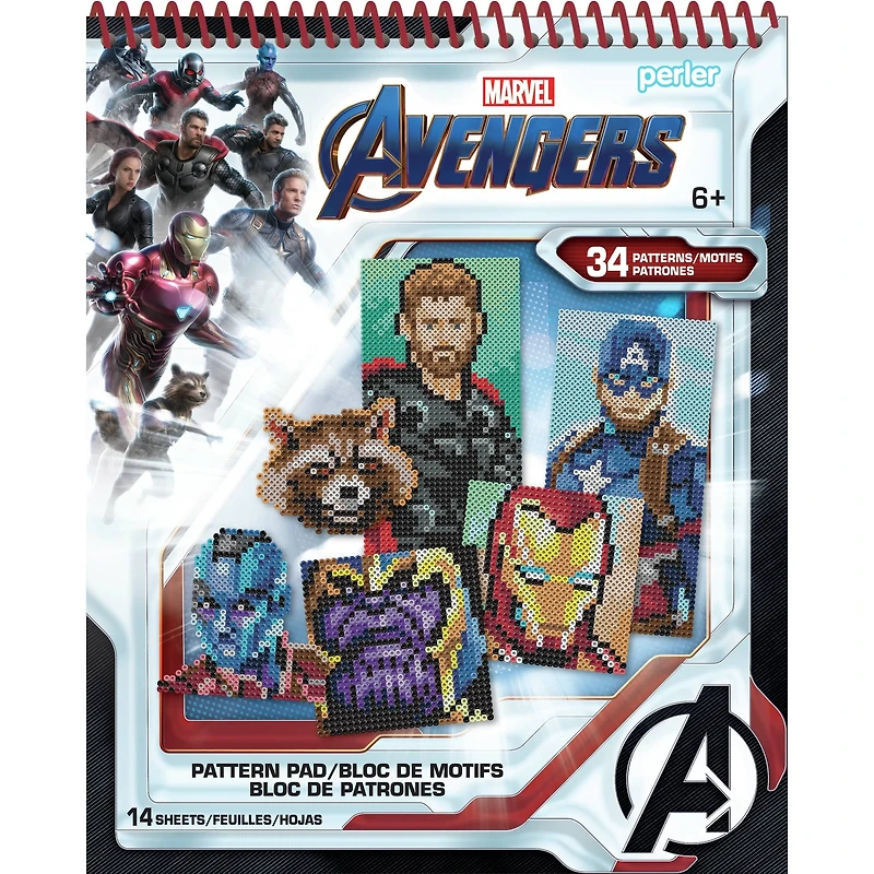 Perler™ Avengers Fused Bead Pattern Pad