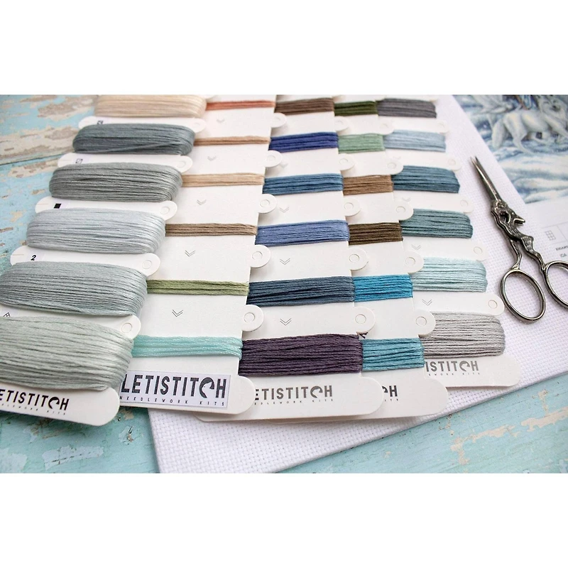 LetiStitch Walk as One Counted Cross Stitch Kit