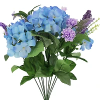18" Blue Hydrangea & Lavender Mix Deluxe Bush by Ashland®