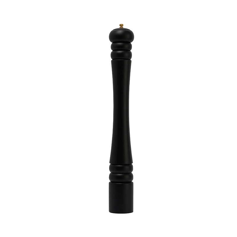 Hello Honey® Matte Black Modern Wood Salt & Pepper Mill