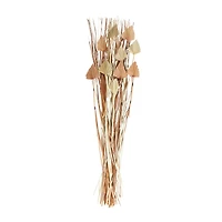 Natural Brown Dried Fan Palm Leaf & Grass Bundle