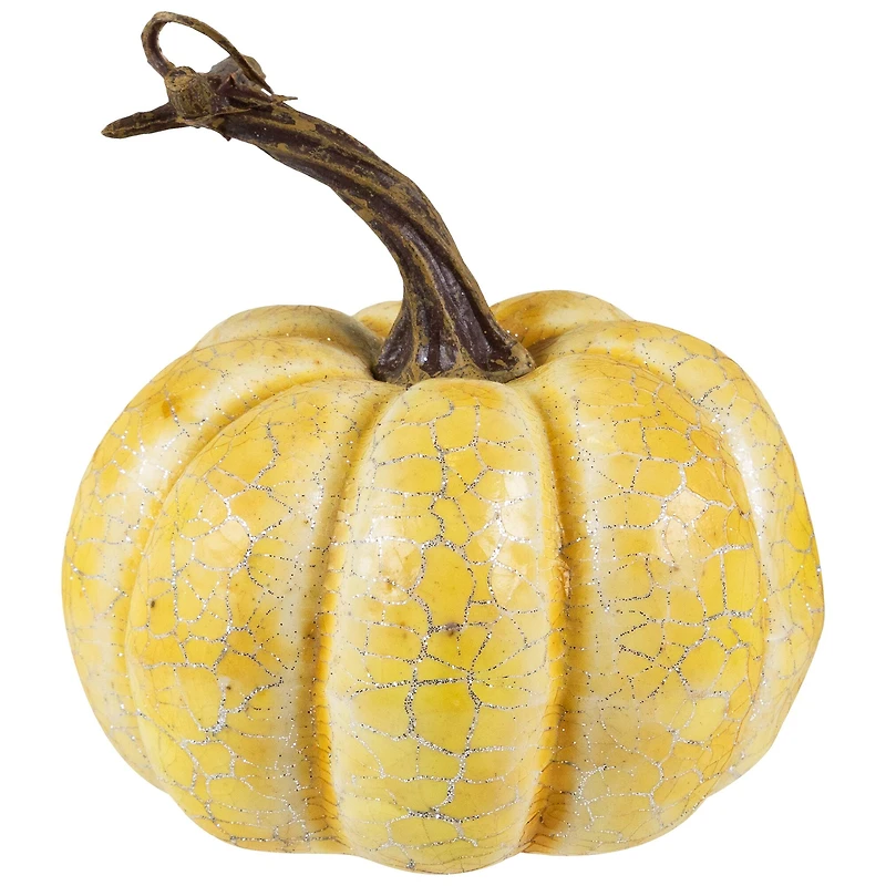4" White Artificial Fall Harvest Pumpkins, 3ct.