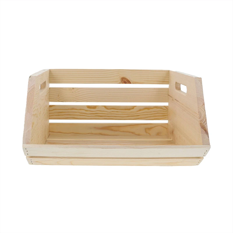 12 Pack: 18" Stackable Wood Crate by Make Market®