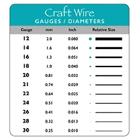 The Beadsmith® Wire Elements™ Gauge Gold Tarnish Resistant Soft Temper Wire