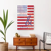 Stars & Stripes Canvas Wall Art